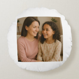 Almofada Redonda Travesseiro decorativo personalizado