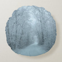 Travesseiro decorativo redondo