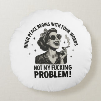 Almofada Redonda Travesseiro decorativo redondo