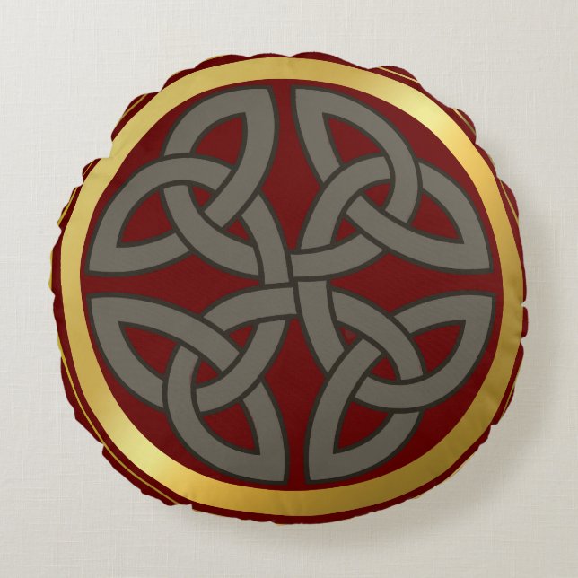 Almofada Redonda Travesseiro decorativo redondo (Frente)