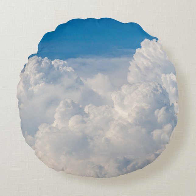 Almofada Redonda Travesseiro decorativo redondo (Frente)