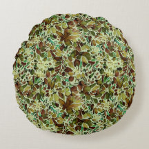 Travesseiro decorativo redondo