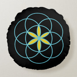 Almofada Redonda Travesseiro decorativo redondo