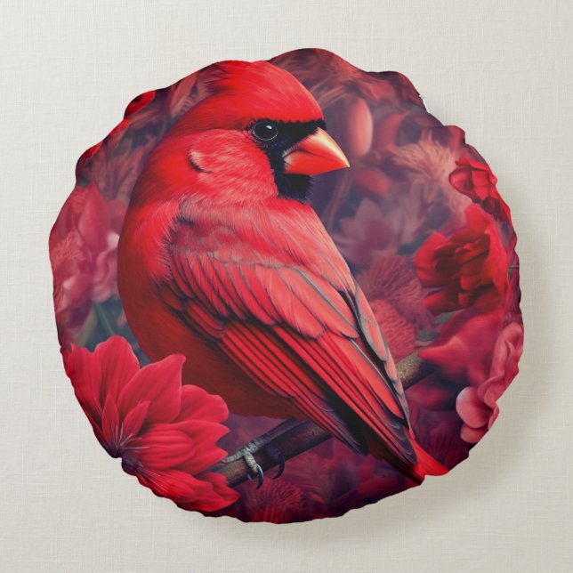 Almofada Redonda Travesseiro decorativo redondo (16") (Verso)