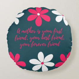 Almofada Redonda Travesseiro decorativo redondo (16")