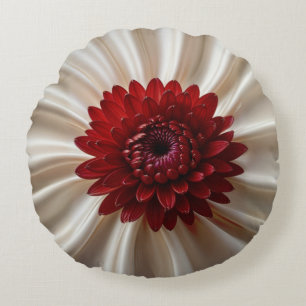 Almofada Redonda Travesseiro decorativo redondo com as cores do Jap