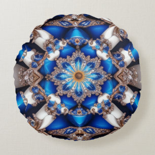 Almofada Redonda Travesseiro decorativo redondo com cores argentina