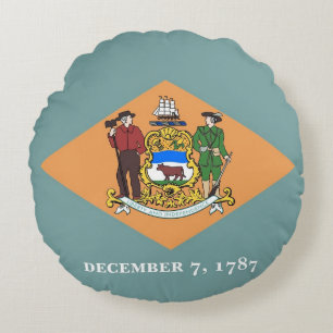 Almofada Redonda Travesseiro decorativo redondo com pavilhão de Del