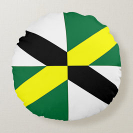 Almofada Redonda Travesseiro decorativo redondo com pavilhão de Mon