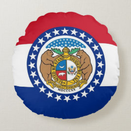 Almofada Redonda Travesseiro decorativo redondo com pavilhão do Mis