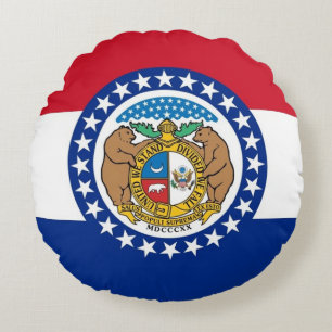 Almofada Redonda Travesseiro decorativo redondo com pavilhão do Mis