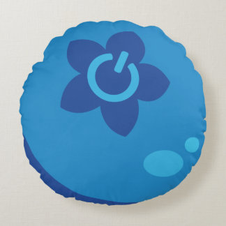 Almofada Redonda Travesseiro decorativo redondo da baga dos meios