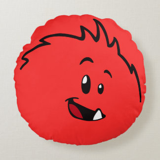 Almofada Redonda Travesseiro decorativo Roly-Poly Monster