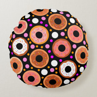 ALMOFADA REDONDA TRAVESSEIRO DECORATIVO ROSQUINHA 26