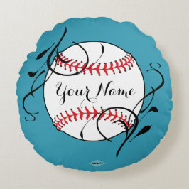 Almofada Redonda Travesseiro decorativo SoftBall - HAMbyWG - Aqua