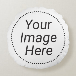 Almofada Redonda Travesseiro do acento do poliéster