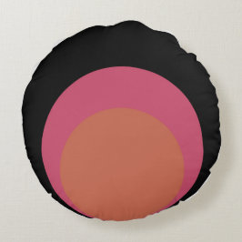 Almofada Redonda Travesseiro do Círculo Retroativo