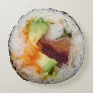 Almofada Redonda Travesseiro do sushi