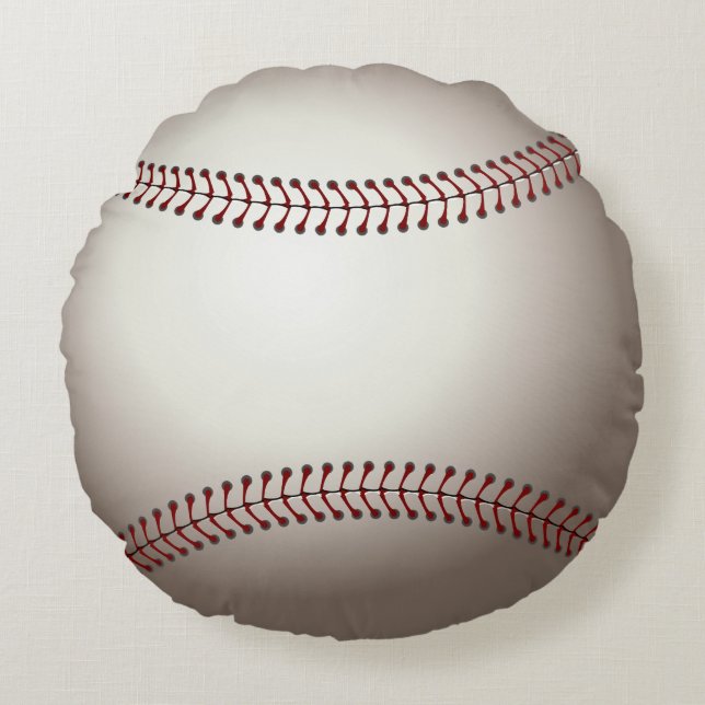 Almofada Redonda TRAVESSEIRO engraçado BASEBALL ROUND (Frente)