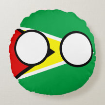 Travesseiro Guyana Countryball
