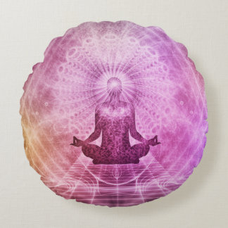 Almofada Redonda Travesseiro Mandala