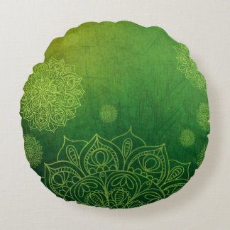 Almofada Redonda Travesseiro Mandala