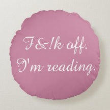 Travesseiro ofensivo da leitura