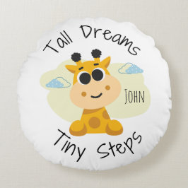 Almofada Redonda Travesseiro para crianças