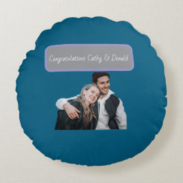 Almofada Redonda Travesseiro personalizável