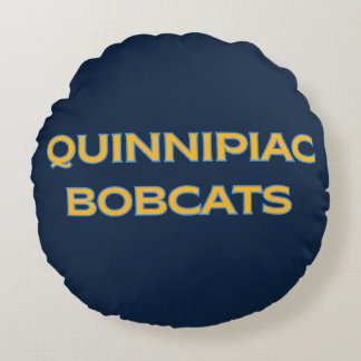 Almofada Redonda Travesseiro Quinnipiac University Bobcats