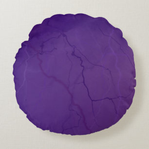 Almofada Redonda Travesseiro Raio Ametist Roxo