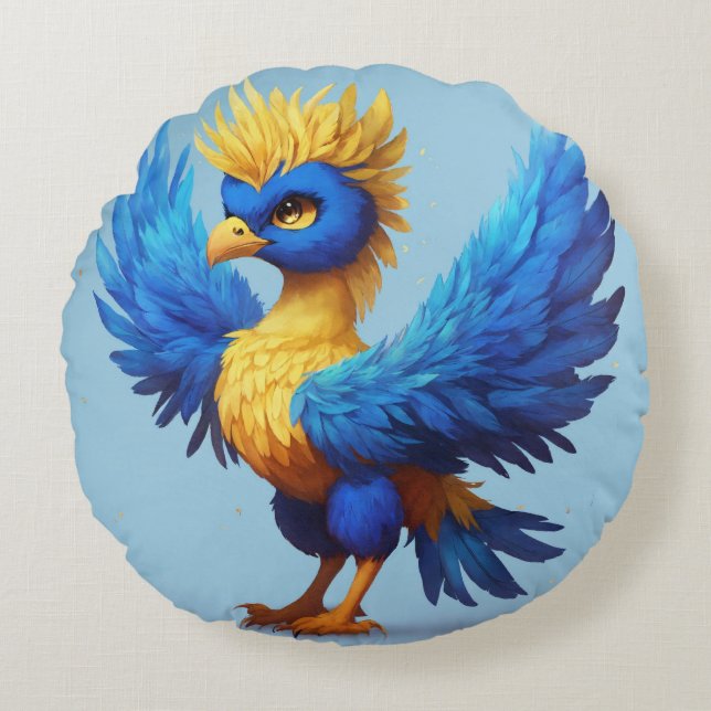 Almofada Redonda Travesseiro redondo (Frente)