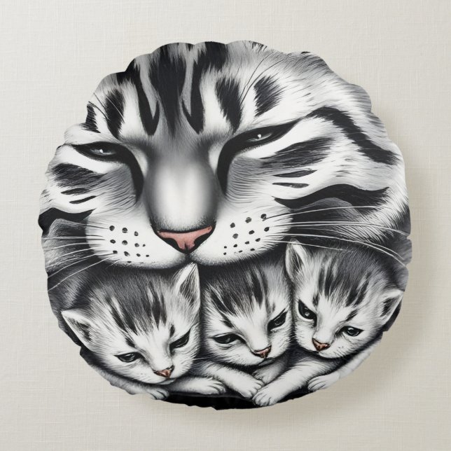 Almofada Redonda Travesseiro redondo (Frente)