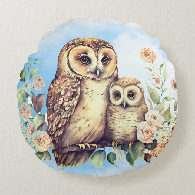 Almofada Redonda Travesseiro redondo (Frente)