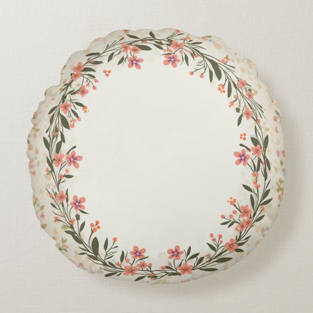 Almofada Redonda Travesseiro redondo (Frente)