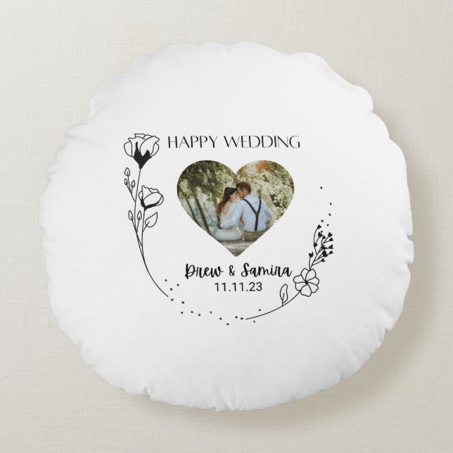 Almofada Redonda Travesseiro redondo (Frente)