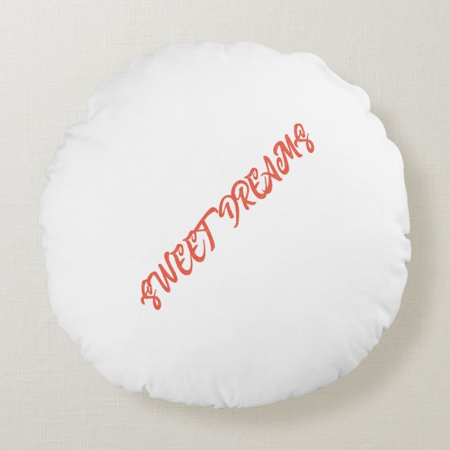 Almofada Redonda Travesseiro redondo (Frente)