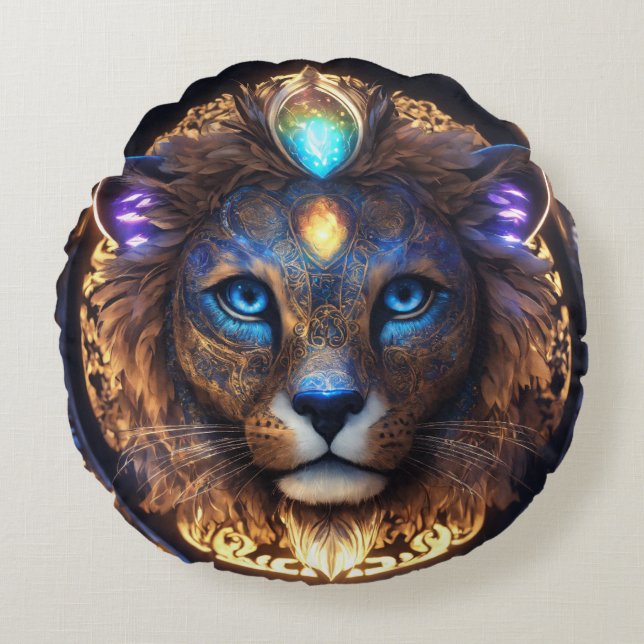 Almofada Redonda Travesseiro redondo (Frente)