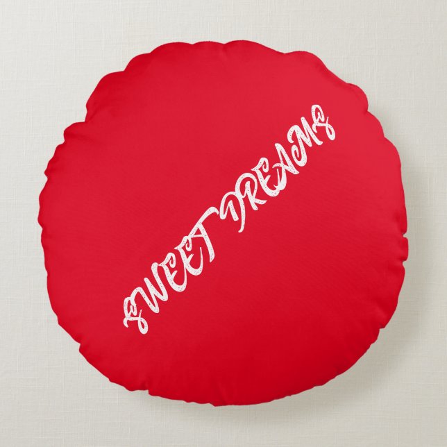 Almofada Redonda Travesseiro redondo (Frente)