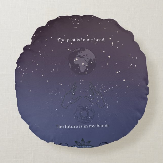 Almofada Redonda Travesseiro redondo (Frente)