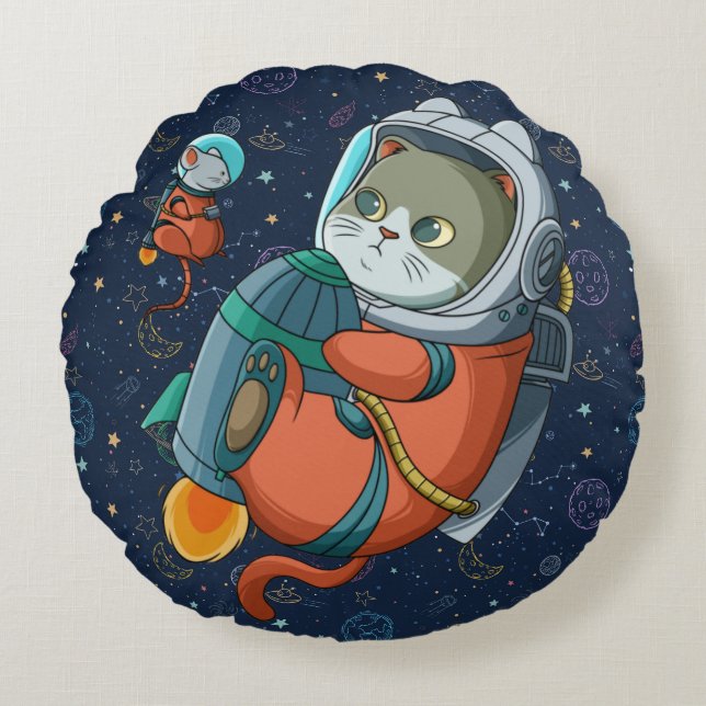 Almofada Redonda Travesseiro redondo (Frente)