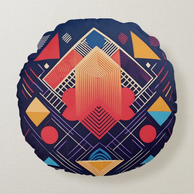 Almofada Redonda Travesseiro redondo (Frente)