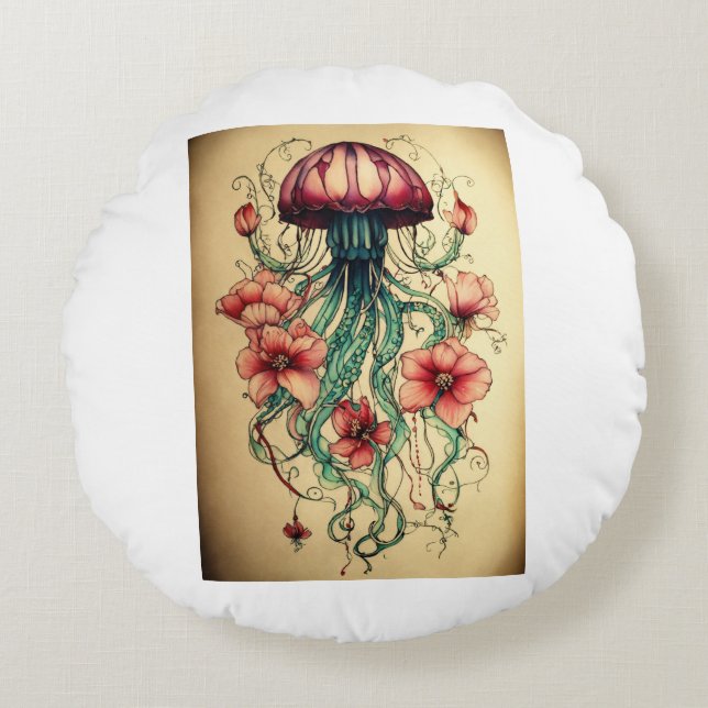 Almofada Redonda Travesseiro redondo (Frente)