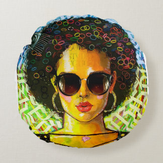 Almofada Redonda Travesseiro Redondo