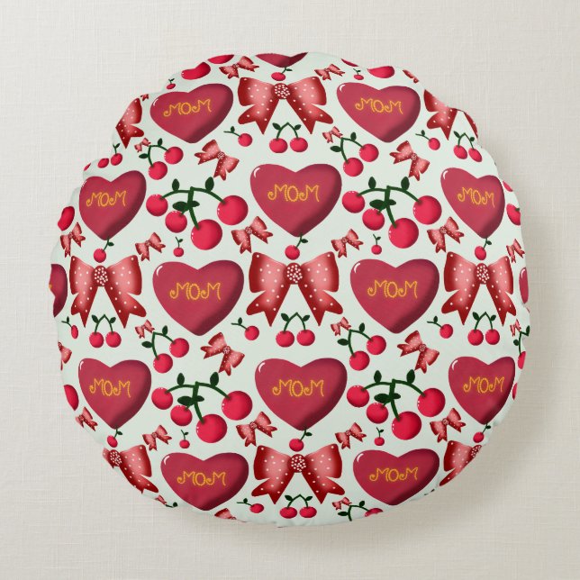 Almofada Redonda Travesseiro Redondo (Frente)