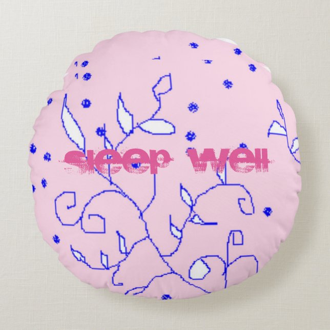 Almofada Redonda Travesseiro redondo (Frente)