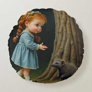 Almofada Redonda Travesseiro redondo