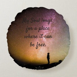 Almofada Redonda Travesseiro redondo