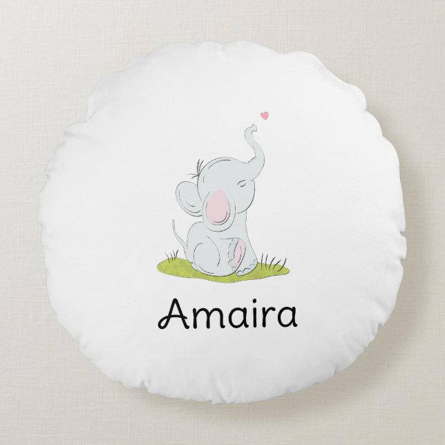 Almofada Redonda Travesseiro redondo (Frente)