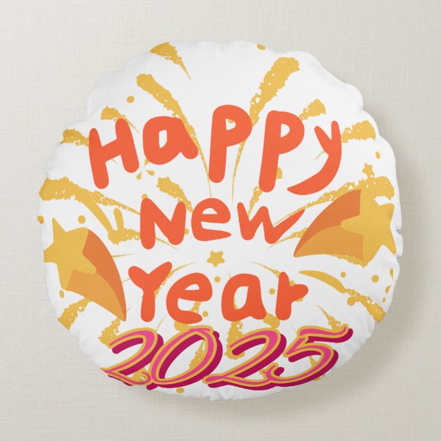 Almofada Redonda Travesseiro redondo 2025 (Frente)